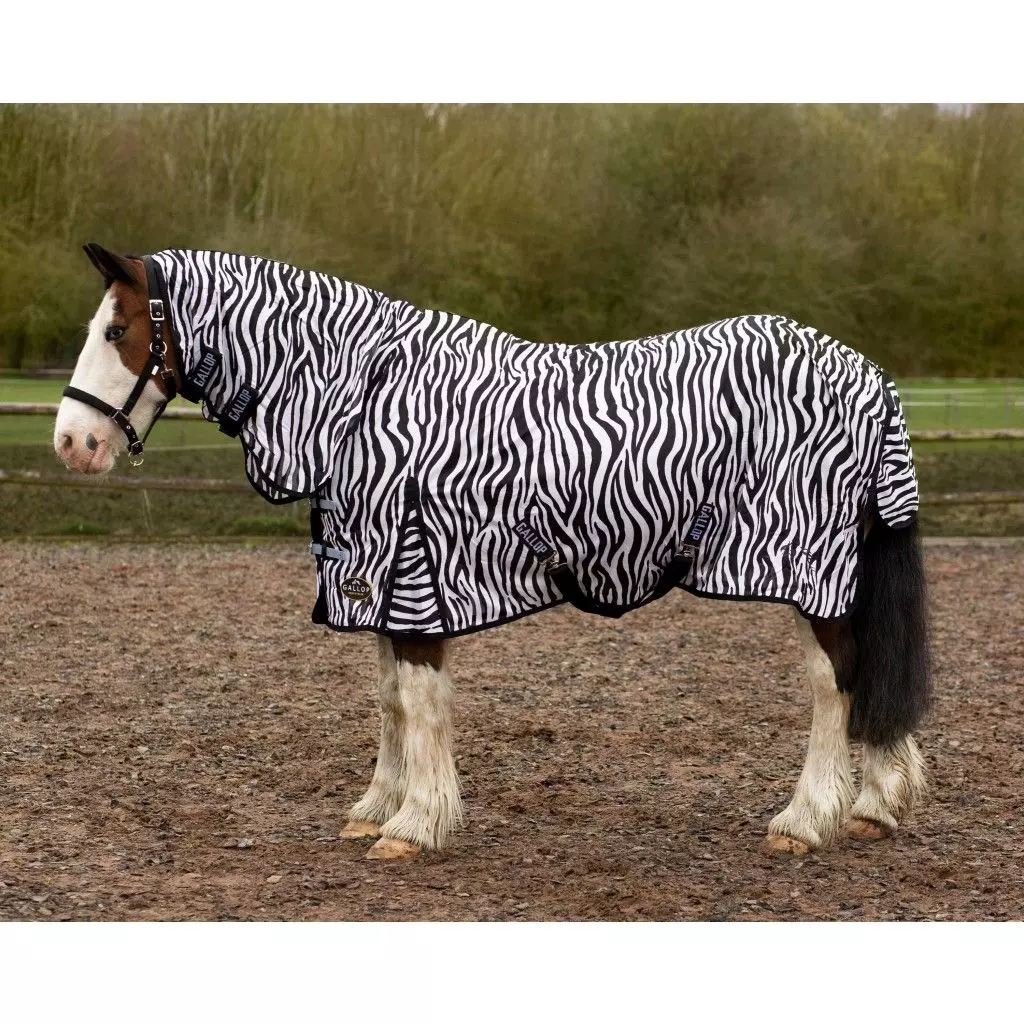 Gallop Zebra Fly Mesh Combo Rug