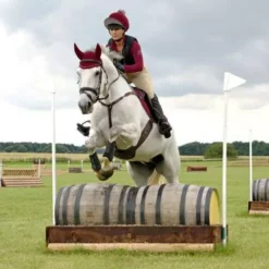 Hy Sport Active Fly Veil -Horse Supplies Sale 36054 hy sport active hat silk with interchangeable pom pom vivid merlot 02 1 jpg