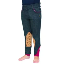 Riding Star Collection Denim Jodhpurs By Little Rider -Horse Supplies Sale 38177 little rider riding star collection denim jodhpurs 01 3 jpg
