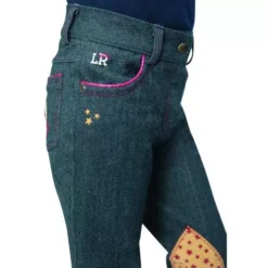 Riding Star Collection Denim Jodhpurs By Little Rider -Horse Supplies Sale 38177 little rider riding star collection denim jodhpurs 04 3 jpg