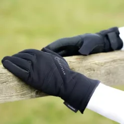 Coldstream Duns StormGuard Gloves -Horse Supplies Sale 38627 coldstream duns stormguard gloves black 01 2 jpg
