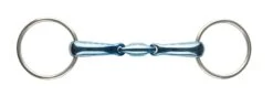 JP Korsteel Blue Steel Oval Link Loose Ring Snaffle Bit 7 JP Korsteel Blue Steel Oval Link Loose Ring Snaffle Bit -Horse Supplies Sale 807527 2 1