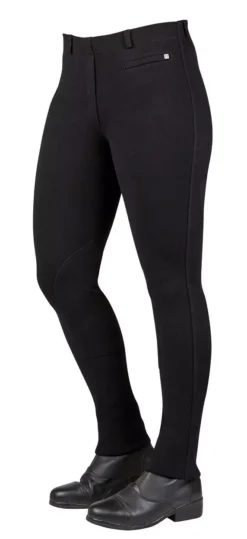 Dublin Momentum Supa-Fit Pull On Knee Patch Jodhpurs -Horse Supplies Sale 808423 front lr 1 5 jpg