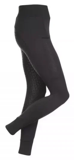 LeMieux Activewear Pull On Seamless Breech -Horse Supplies Sale activewear pull on seamless breech black2 2 jpg