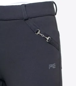 Premier Equine Brava Girls Full Seat Gel Riding Breeches -Horse Supplies Sale brava girls breeches black 5 4 jpg