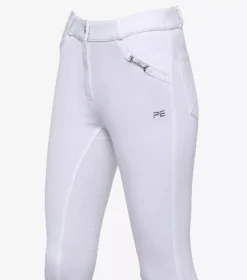 Premier Equine Brava Girls Full Seat Gel Riding Breeches -Horse Supplies Sale brava girls breeches white 2 2 jpg