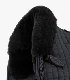 Premier Equine Close Contact Merino Wool European Saddle Pad - Dressage Square 39 Premier Equine Close Contact Merino Wool European Saddle Pad - Dressage Square -Horse Supplies Sale close contact merino wool european half lined dressage square black 3 1 1