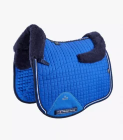 Premier Equine Close Contact Merino Wool European Saddle Pad - Dressage Square 24 Premier Equine Close Contact Merino Wool European Saddle Pad - Dressage Square -Horse Supplies Sale close contact merino wool european half lined dressage square royal blue 1 1 jpg