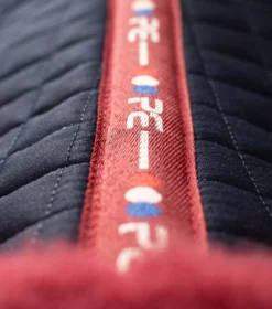 Premier Equine Close Contact Merino Wool European Saddle Pad - GP/Jump Square -Horse Supplies Sale close contact merino wool european half lined gp jump square navy burgundy 6 1 jpg