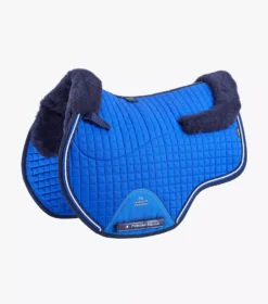 Premier Equine Close Contact Merino Wool European Saddle Pad - GP/Jump Square -Horse Supplies Sale close contact merino wool european half lined gp jump square royal blue navy 1 1 jpg