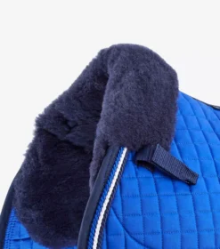 Premier Equine Close Contact Merino Wool European Saddle Pad - GP/Jump Square -Horse Supplies Sale close contact merino wool european half lined gp jump square royal blue navy 3 1 jpg