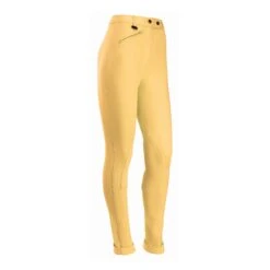 Equetech Junior Prima Jodhpurs -Horse Supplies Sale equetech junior prima jods canary 2
