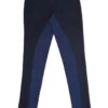 HyPERFORMANCE Raised Polka Dot Childs Jods -Horse Supplies Sale hyperformance raised polka dot teen jodhpurs navy blue 1