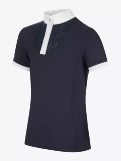 LeMieux Young Rider Belle Show Shirt 36 LeMieux Young Rider Belle Show Shirt -Horse Supplies Sale it03015 product yrbelleshowshirt navy 2 1 jpg
