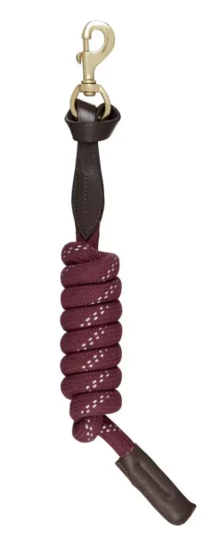 LeMieux Lasso Lead Rope -Horse Supplies Sale lm lasso lead rope burgundy lr 1 1 jpg