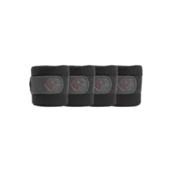 Kentucky Horsewear Kentucky Glitter Polar Fleece Bandage - Set Of 4 -Horse Supplies Sale polar fleece glitter bandage balck 1 png