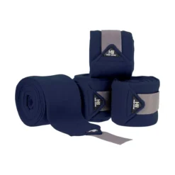 Hy Sport Active Luxury Bandages -Horse Supplies Sale pr 15898 hy sport active luxury bandages 09navy 1 jpg