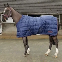 John Whitaker Rastrick 200g Stable Rug - Navy -Horse Supplies Sale r199 rastrick stable rug 650x650 1 5 jpg