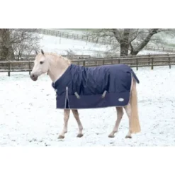 Rhinegold Thor Heavyweight Turnout Rug -Horse Supplies Sale rhinegold thor heavyweight turnout rug navy 4 jpg