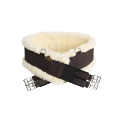 Kentucky Horsewear Kentucky Sheepskin Girth -Horse Supplies Sale sheepskin girth brown 4 png