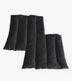 Premier Equine Stable Boot Wrap Liners - Black -Horse Supplies Sale ss18 stable boot liners black 1 1 2 jpg