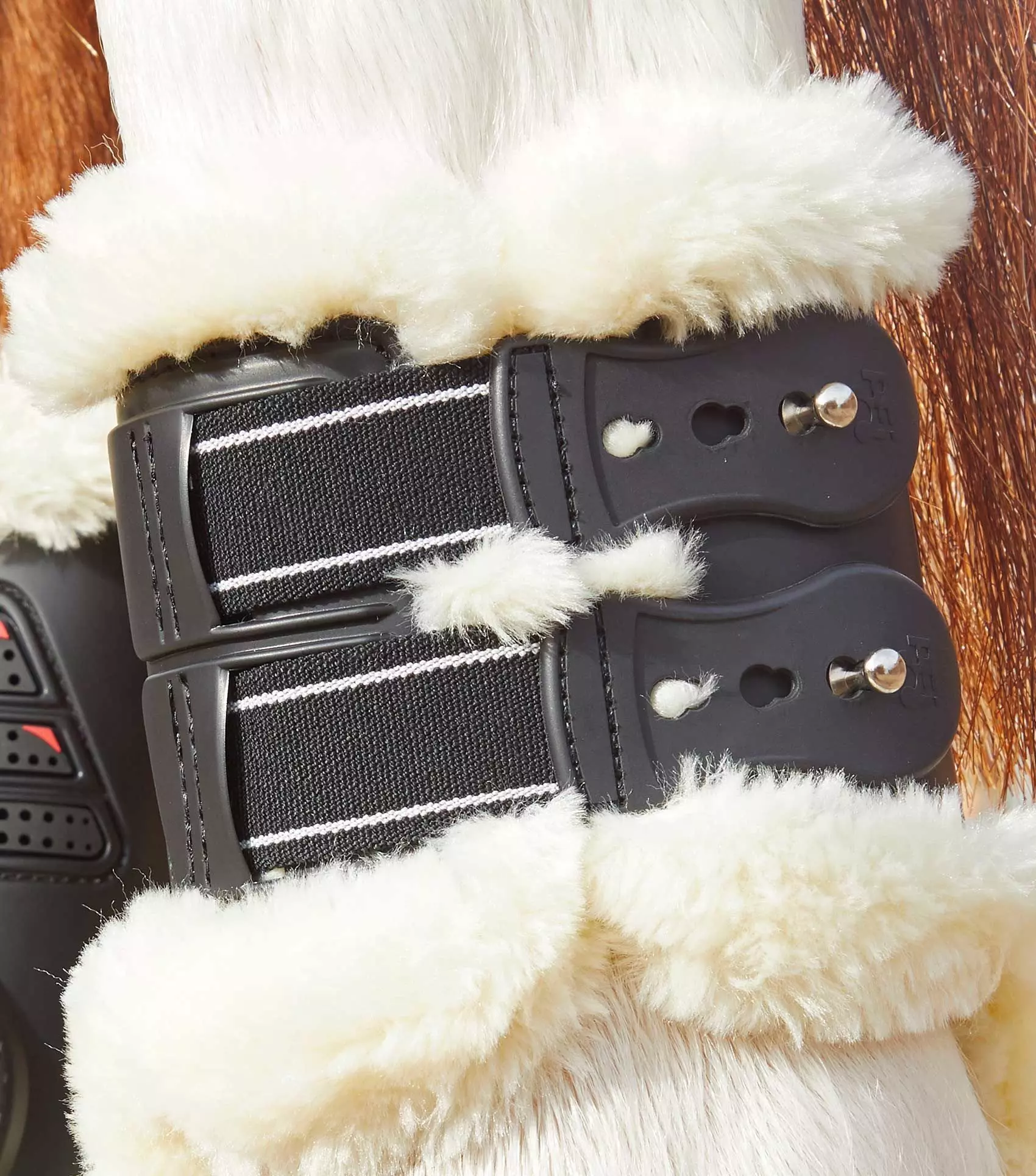 PREMIER EQUINE Premier Equne Techno Wool Fetlock Boots 4 PREMIER EQUINE Premier Equne Techno Wool Fetlock Boots - Image 2