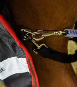 Premier Equine Titan 450g Turnout Rug With Snug-Fit Neck Cover -Horse Supplies Sale titan 450 turnout rug black 5 4 jpg