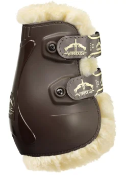 Veredus Pro Jump Velcro Save The Sheep Fetlock Boots -Horse Supplies Sale veredus pro jump velcro save the sheep fetlock boots brown 1 jpg